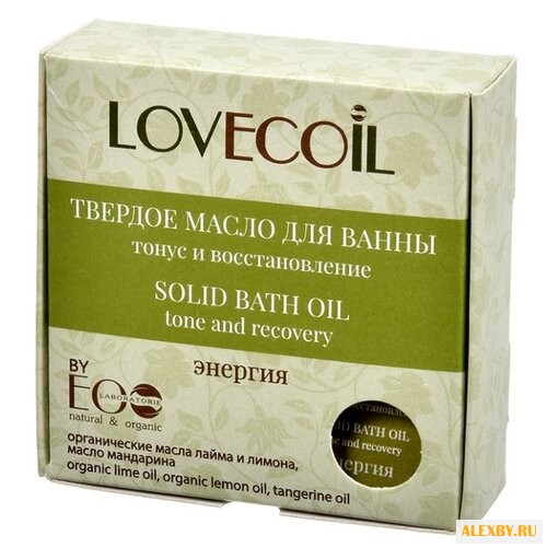 LovECoil Масло для ванны Тонус