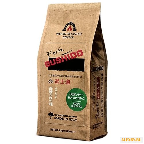 Кофе в зернах Bushido Forte