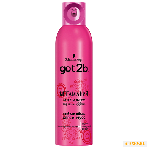 Got2b спрей-мусс Мегамания