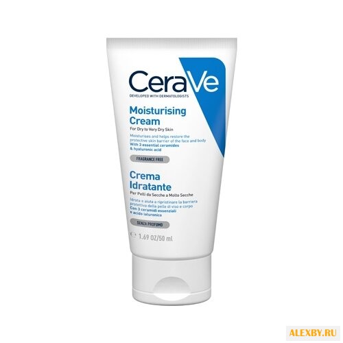 CeraVe Увлажняющий крем Для