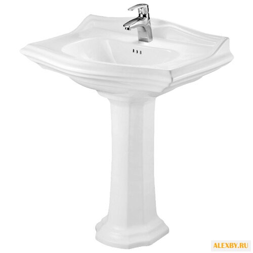 Раковина с пьедесталом 75 см