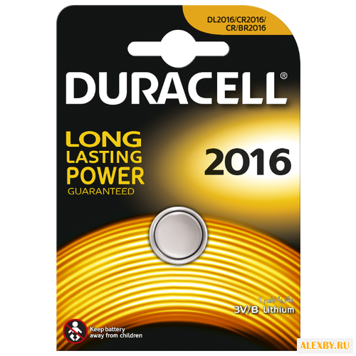 Батарейка CR2016 Duracell