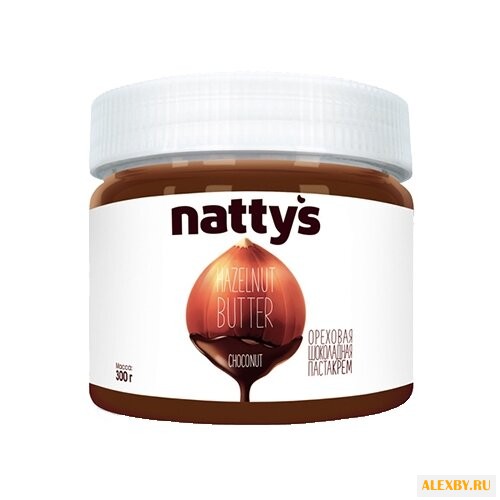 Nattys Шоколадная ореховая