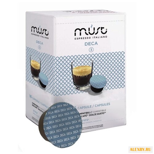 Кофе в капсулах MUST Deca 16 шт.