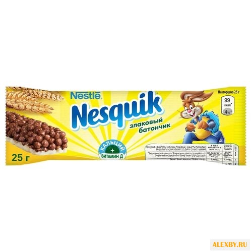 Батончик Nesquik злаковый 25 г