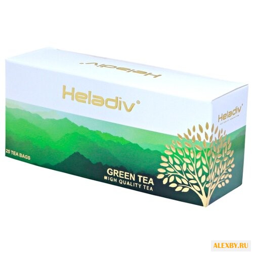 Чай зеленый Heladiv в пакетиках