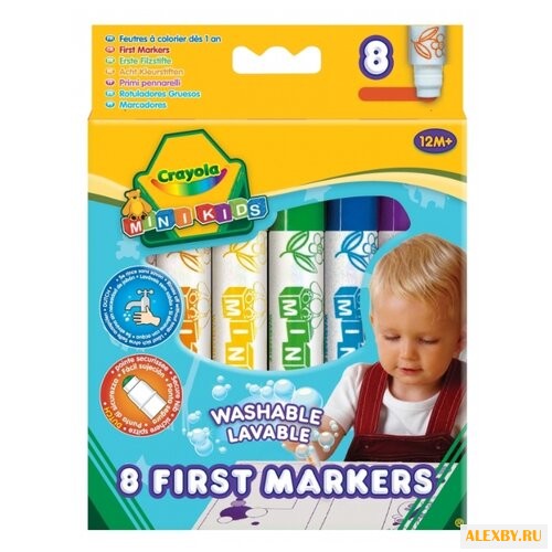 Crayola Фломастеры Mini Kids 8