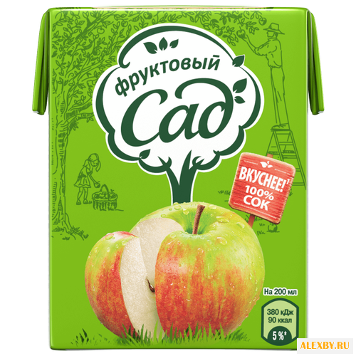 Сок Фруктовый сад Яблоко