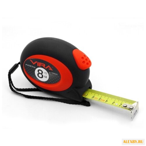 Рулетка Vira 100045 25 мм x 8 м