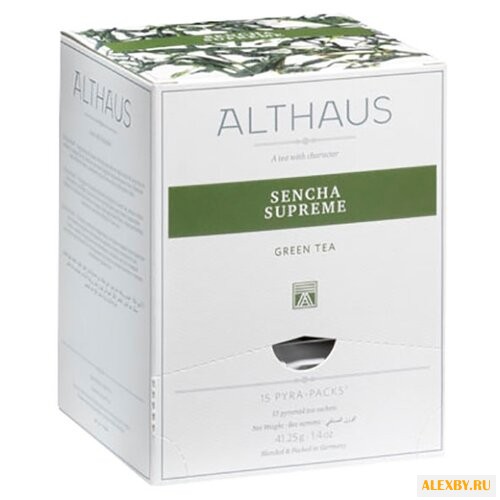 Чай зеленый Althaus Sencha
