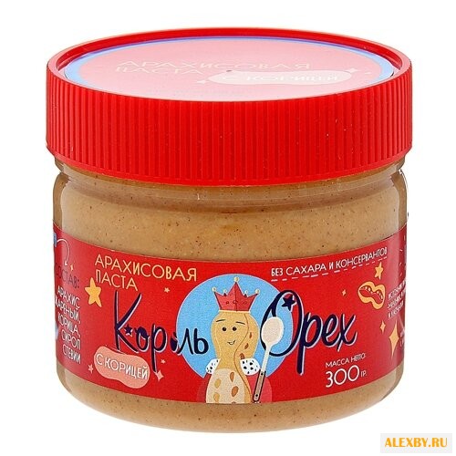 Король Орех Арахисовая паста с