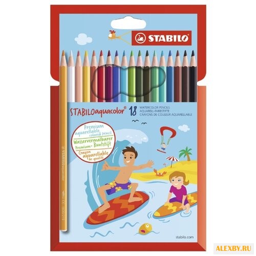 STABILO Акварельные карандаши