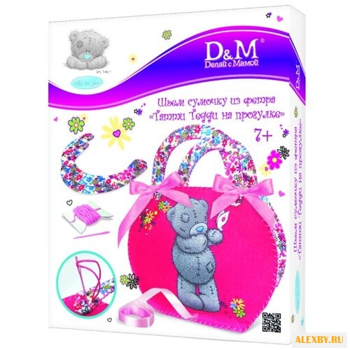 D&M Шьем сумочку из фетра Tatty