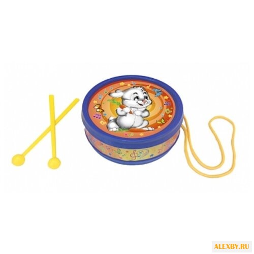 Рыжий кот барабан Зайчик И-5989