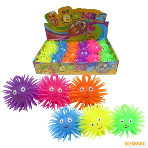 Игрушка-мялка 1 TOY Улыбающийся