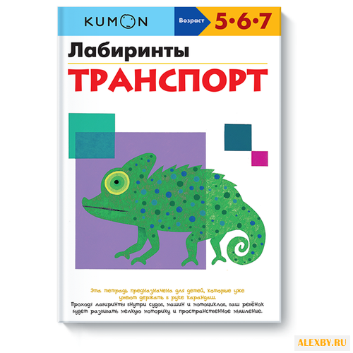 Книга KUMON Лабиринты Транспорт