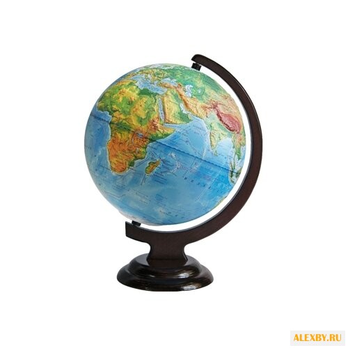 Глобус физический Глобусный мир