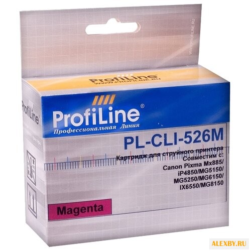Картридж ProfiLine PL-CLI-526M-M