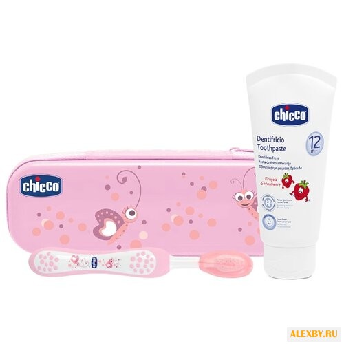 Набор щетка + паста Chicco