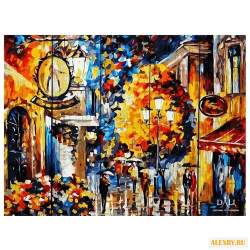 DALI Картина по номерам Осень в
