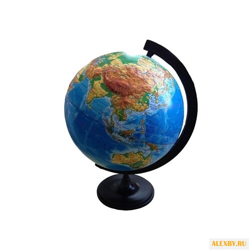 Глобус физический Глобусный мир