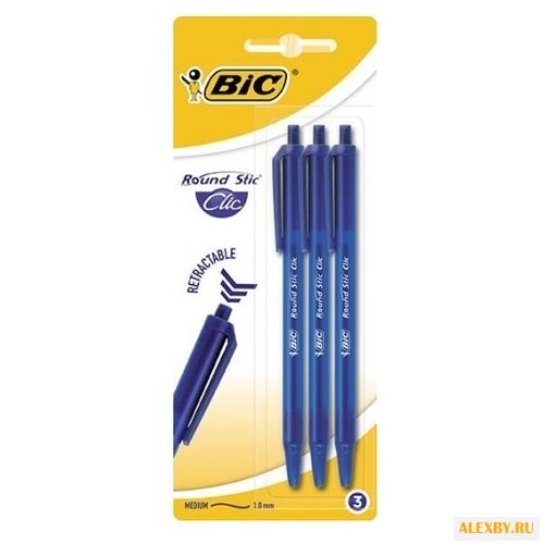 BIC Набор шариковых ручек Round