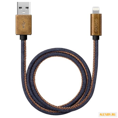 Кабель Deppa Jeans USB - Apple