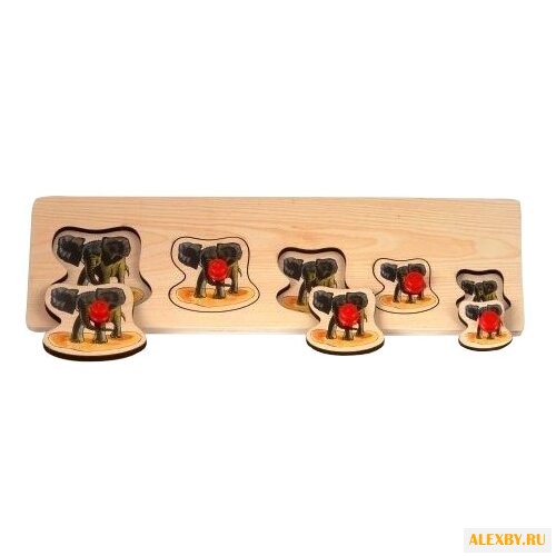 Рамка-вкладыш Чудо-Дерево Слоны