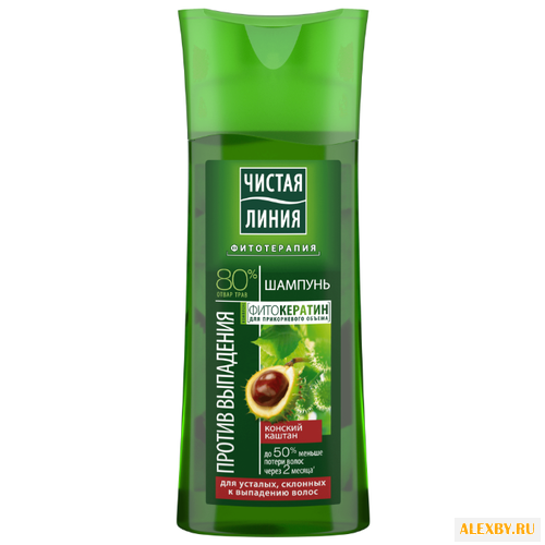 Чистая линия шампунь Против