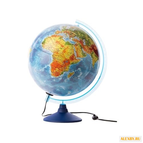 Глобус физико-политический