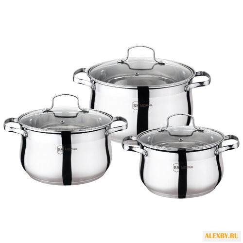 Набор кастрюль Rainstahl
