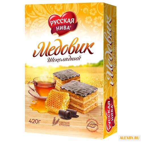 Торт Русская нива Медовик с