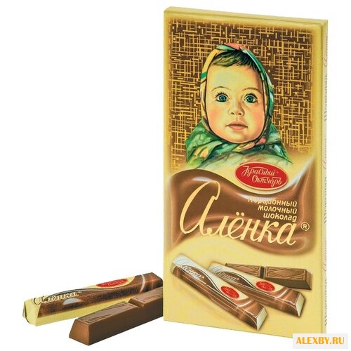 Шоколад Алёнка молочный