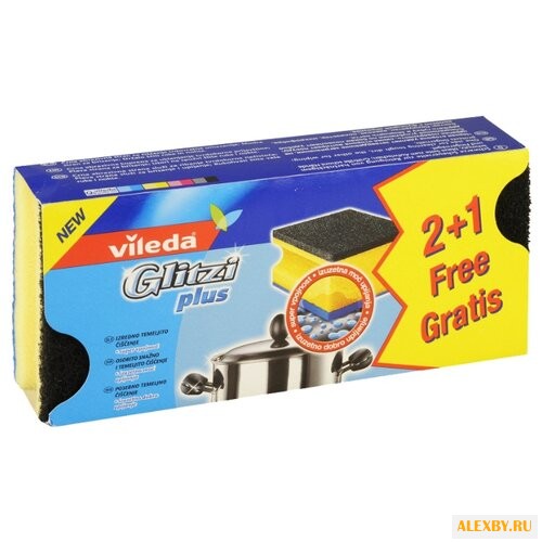 Губка для кастрюль Vileda