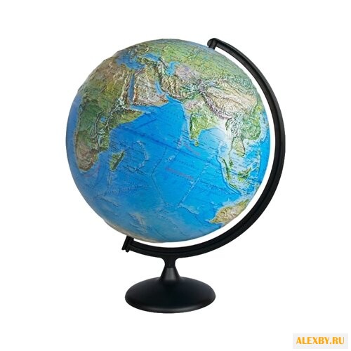 Глобус физический Глобусный мир