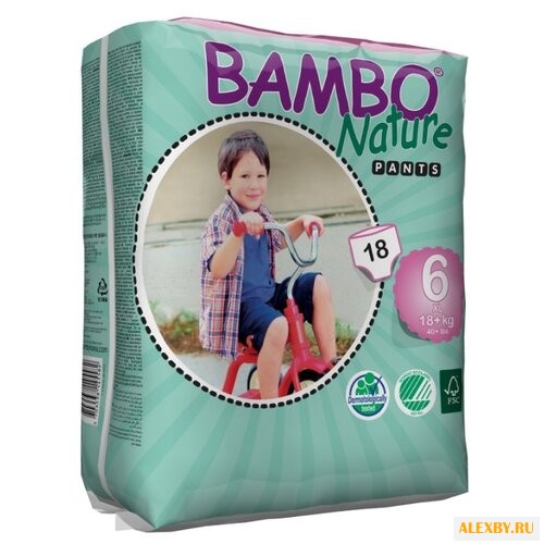 BAMBO трусики Nature 6 18+ кг