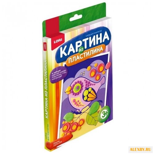 Пластилин LORI Картина из