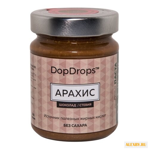 DopDrops Паста ореховая Арахис