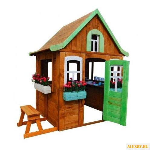 Домик Красная Звезда Цветочный