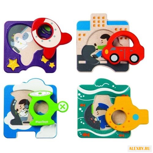 Набор рамок-вкладышей PlanToys