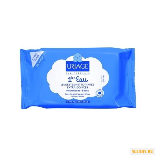 Влажные салфетки Uriage Первая