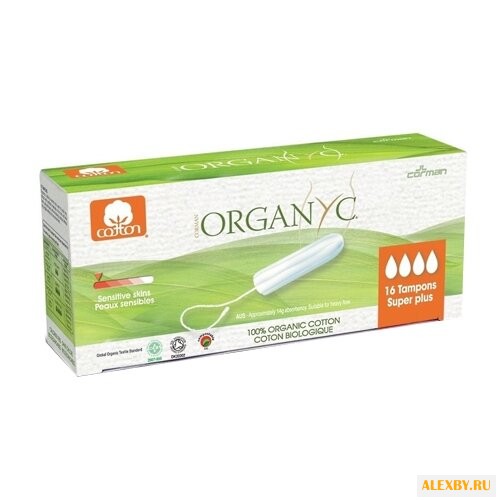 Organyc тампоны Super Plus без