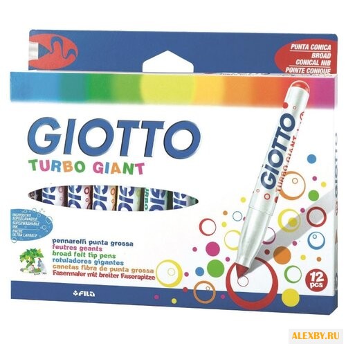 GIOTTO Фломастеры Turbo Giant