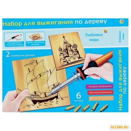 Рыжий кот Набор для выжигания