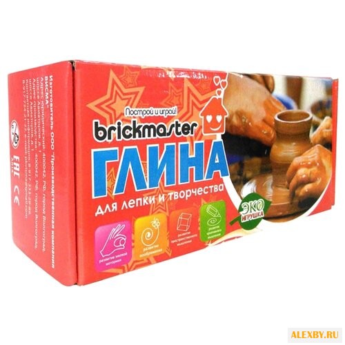 Натуральная глина Brickmaster