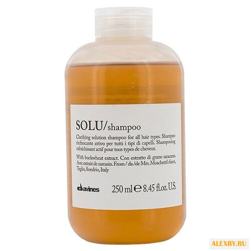 Davines шампунь Solu clarifying