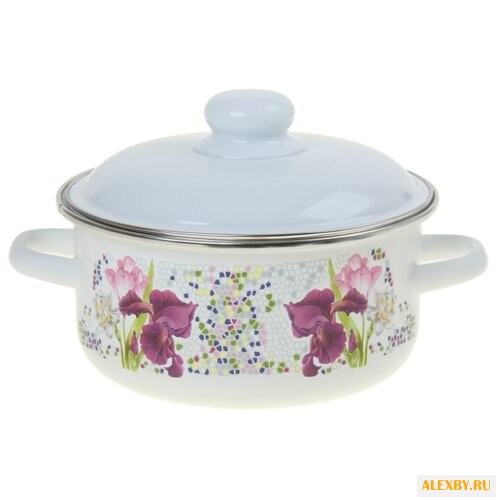 Кастрюля СтальЭмаль 1RB201M 3 л