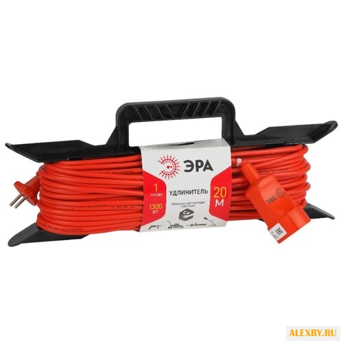 ЭРА UF-1-2x0.75-20m Удлин-ль