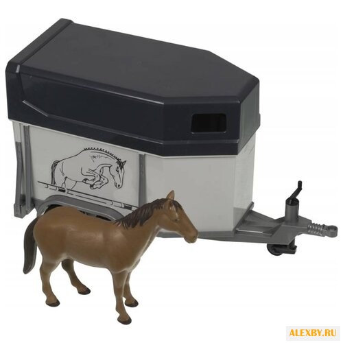 Прицеп Bruder коневозка с