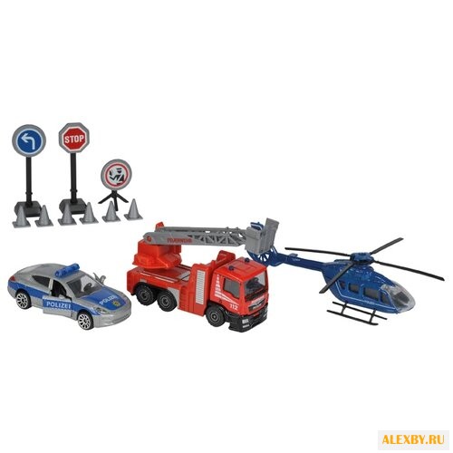 Набор техники Majorette SOS